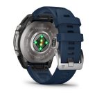Garmin quatix® 8 – 51 mm (AMOLED, Sapphire Titanium, Captain Blue szilikon szíjjal)