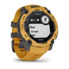 Garmin Instinct 3 Solar GPS Okosóra – 50 mm, Napelemes töltés (Napsárga / Sárgs- szürke szíjjal) 