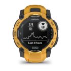 Garmin Instinct 3 Solar GPS Okosóra – 50 mm, Napelemes töltés (Napsárga / Sárgs- szürke szíjjal) 