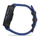 Garmin Instinct 3 GPS Okosóra – 45 mm, AMOLED Kijelző (Limited Edition – Fekete/Kék Tok, Fekete Szilikon Szíjjal)