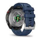 Garmin quatix® 8 Pro – 47 mm (AMOLED, Sapphire Titanium, Captain Blue szilikon szíjjal)