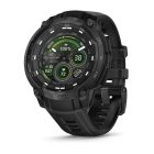 Garmin Instinct Crossover AMOLED Tactical GPS Okosóra – Taktikai Hibrid Óra (Fekete, Fekete Szilikon Szíjjal)