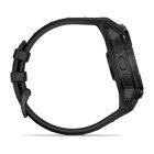 Garmin Instinct Crossover AMOLED Tactical GPS Okosóra – Taktikai Hibrid Óra (Fekete, Fekete Szilikon Szíjjal)