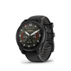 Garmin Tactix® 8 GPS Okosóra – 47 mm, AMOLED Kijelző (ED XD – Fekete Szilikon Szíjjal)