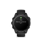 Garmin Tactix® 8 GPS Okosóra – 47 mm, AMOLED Kijelző (ED XD – Fekete Szilikon Szíjjal)