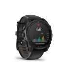 Garmin Tactix® 8 GPS Okosóra – 47 mm, AMOLED Kijelző (ED XD – Fekete Szilikon Szíjjal)
