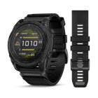 Garmin Tactix® 8 GPS Okosóra–51 mm, AMOLED Kijelző (ED XD Fekete Szilikon Szíjjal)