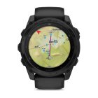 Garmin Tactix® 8 GPS Okosóra–51 mm, AMOLED Kijelző (ED XD Fekete Szilikon Szíjjal)