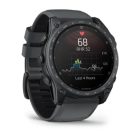 Garmin Tactix® 8 GPS Okosóra – 51 mm, AMOLED Sapphire, Titanium / Szürke Cerakote® Bevonattal (Fekete Szilikon Szíjjal)
