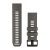 Garmin QuickFit® 26 mm Óraszíj – Kavicsszürke / Ezüstszürke Szilikon (Eredeti Gyári Tartozék)