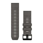 Garmin QuickFit® 26 mm Óraszíj – Kavicsszürke Szilikon (Eredeti Gyári Tartozék)