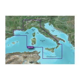   GARMIN Bluechart G3 Vision Mediterranean Central-West - hajózási térkép