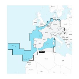   GARMIN NAVIONICS+ Europe, Central & West - hajózási térkép