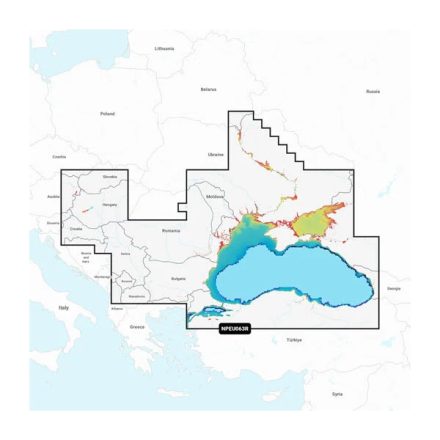 NAVIONICS Platinum+ Black Sea & Azov Sea - hajózási térkép