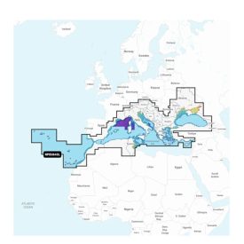   NAVIONICS Platinum+ Mediterranean & Black Sea - hajózási térkép