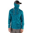 NORFIN SUN PRO MARLIN HOODIE GREEN - Méret: L– UV-szűrős kapucnis horgászfelső, Méret: L