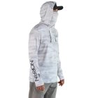 NORFIN Sun Pro Guard Hoodie  Méret: L - Integrált maszkos, UV-szűrős technikai kapucnis póló   