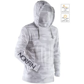   NORFIN Sun Pro Guard Hoodie  Méret:XXL - Integrált maszkos, UV-szűrős technikai kapucnis póló   