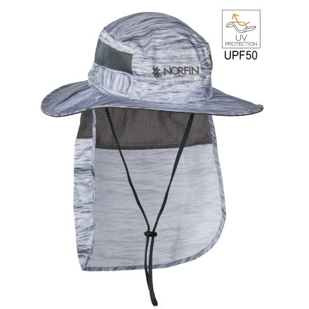 NORFIN SUN PRO SHADE HAT – Nyakvédős, UV-szűrős Technikai Horgászkalap