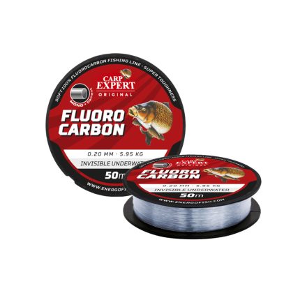 Carp Expert Fluorocarbon előkezsinór 0,20mm 50m 5,95kg 