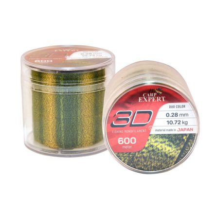 Carp Expert 3D 600m 0,20mm monofil zsinór