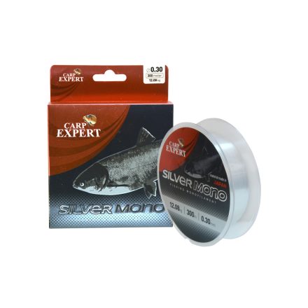 CARP EXPERT SILVER CARP 300M/SPOOL TRANSPARENT 0.30MM