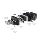 LEDLENSER HF4R Core 500Lm tölthető fejlámpa Piros