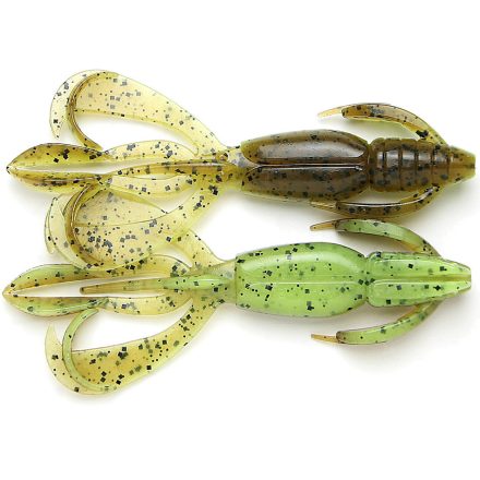 Keitech Crazy Flapper 2,8"/ 71mm – #401 - Green Pumpkin Chartreuse