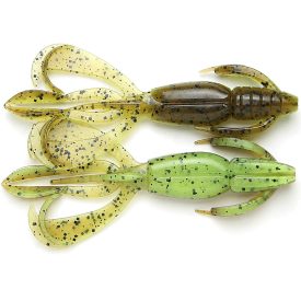   Keitech Crazy Flapper 2"/ 50mm – #401 - Green Pumpkin Chartreuse