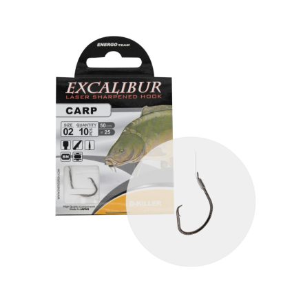 EXCALIBUR kötött horog d. killer, bn no.2
