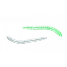   LIBRA LURES - fatty d'worm 75 - cheese - Szín: 000 - glow uv green