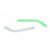 LIBRA LURES - fatty d'worm tournament 55 - cheese - Szín: 000 - glow uv green