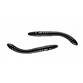   LIBRA LURES - fatty d'worm tournament 55 - cheese - Szín: 040 - black