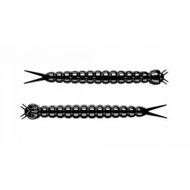 LIBRA LURES - slight worm 38 - - cheese - Szín: 040 - black