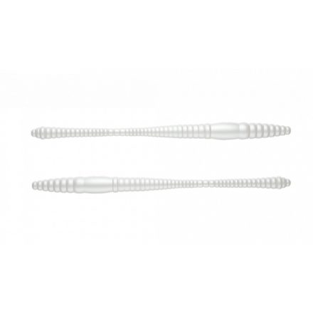 LIBRA LURES - dying worm 70 - cheese - Szín: 004 - silver pearl