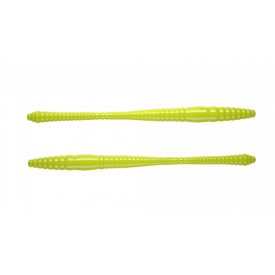   LIBRA LURES - dying worm 70 - cheese - Szín: 006 - hot yellow
