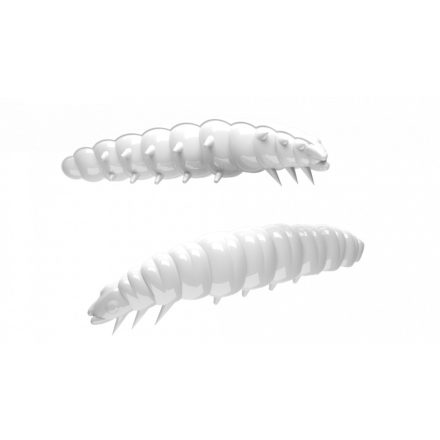 LIBRA LURES - larva 35 - - cheese - Szín: 001 - white