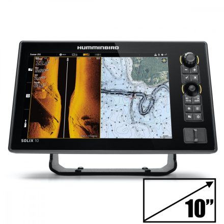 HUMMINBIRD SOLIX 10 Chirp MEGA SI+ G3 Jeladóval