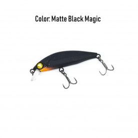 HFL flash minnow - Matte Black Magic