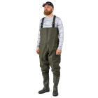NORFIN CHEST WADERS - Méret: 43 – Strapabíró, prémium mellgázló ruha beépített csizmával