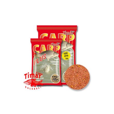 Timár Mix Carp Plus Feeder etetőanyag – potyka piros 1kg