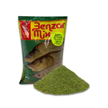 Benzar Mix Method Feeder etetőanyag – zöld 1kg