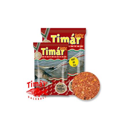 Timár Mix etetőanyag – ponty mix piros 3kg