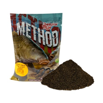 Benzar Mix Seria Method Pro Corn etetőanyag – fekete 800g