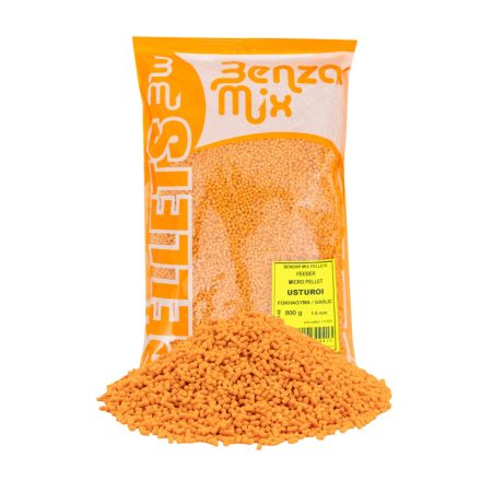 Benzar Mix Feeder Micropellet – fokhagyma 1,5mm 800g