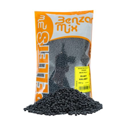 Benzar Mix Feeder Micropellet – black halibut 3,5mm 800g