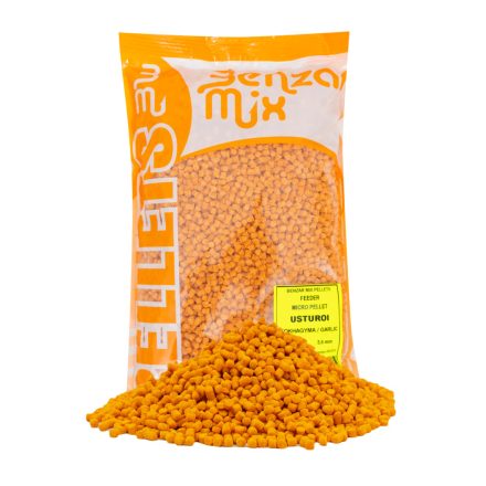 Benzar Mix Feeder Micropellet – fokhagyma 3,5mm 800g