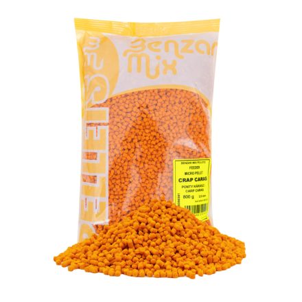 Benzar Mix Feeder Micropellet – ponty-kárász 3,5mm 800g