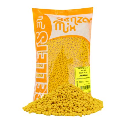 Benzar Mix Feeder Micropellet – ananász 3,5mm 800g