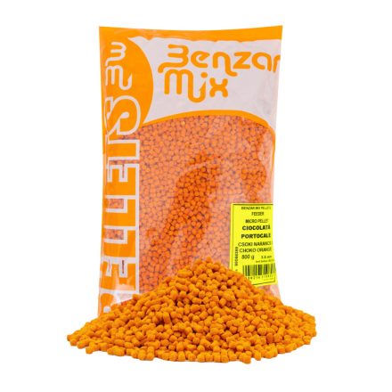 Benzar Mix Feeder Micropellet – csoki-narancs 3,5mm 800g
